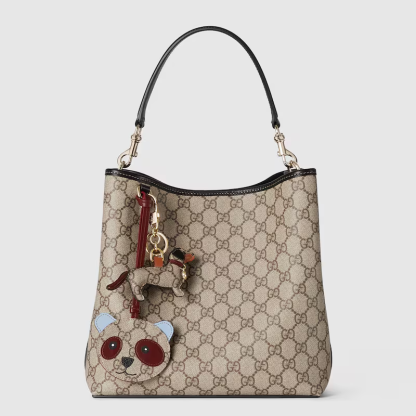 GG EMBLEM SMALL SHOULDER BAG